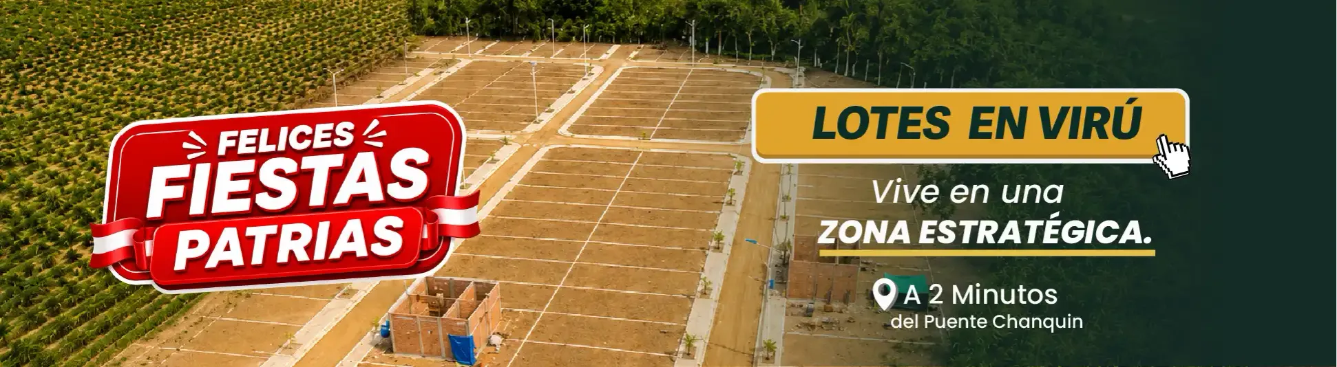 Lotes comerciales en Virú